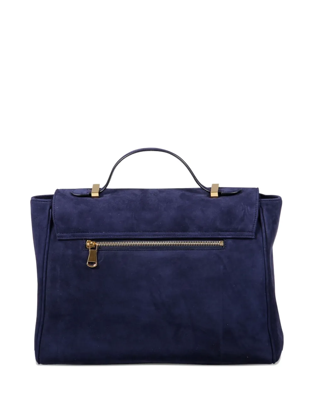 Amato daniele Queen Mum suede tote bag - Blauw