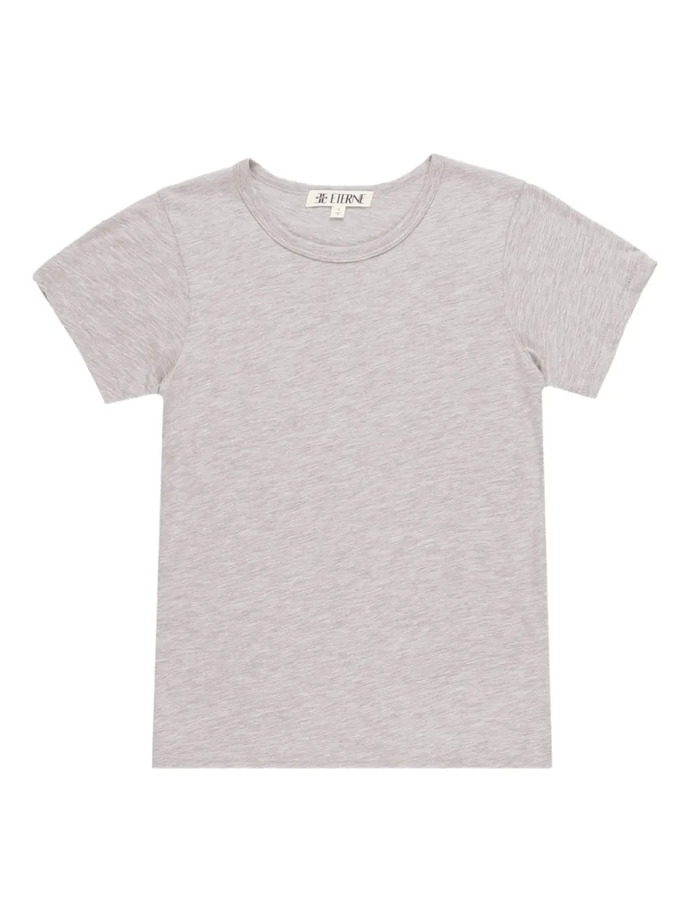 ETERNE crew-neck short-sleeve T-shirt | Grey | Image 1