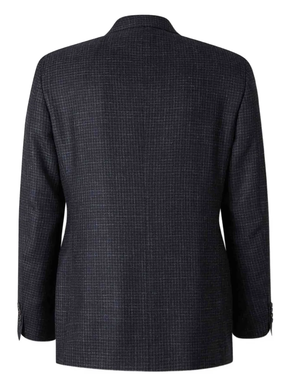 Canali Geruite blazer Blauw