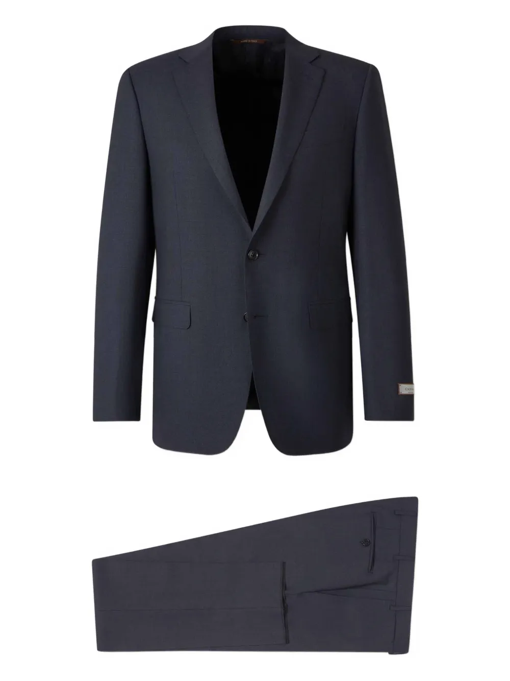 Canali two-button suit Blauw