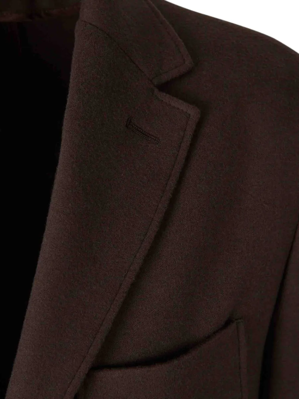 Canali Blazer met enkele rij knopen Bruin