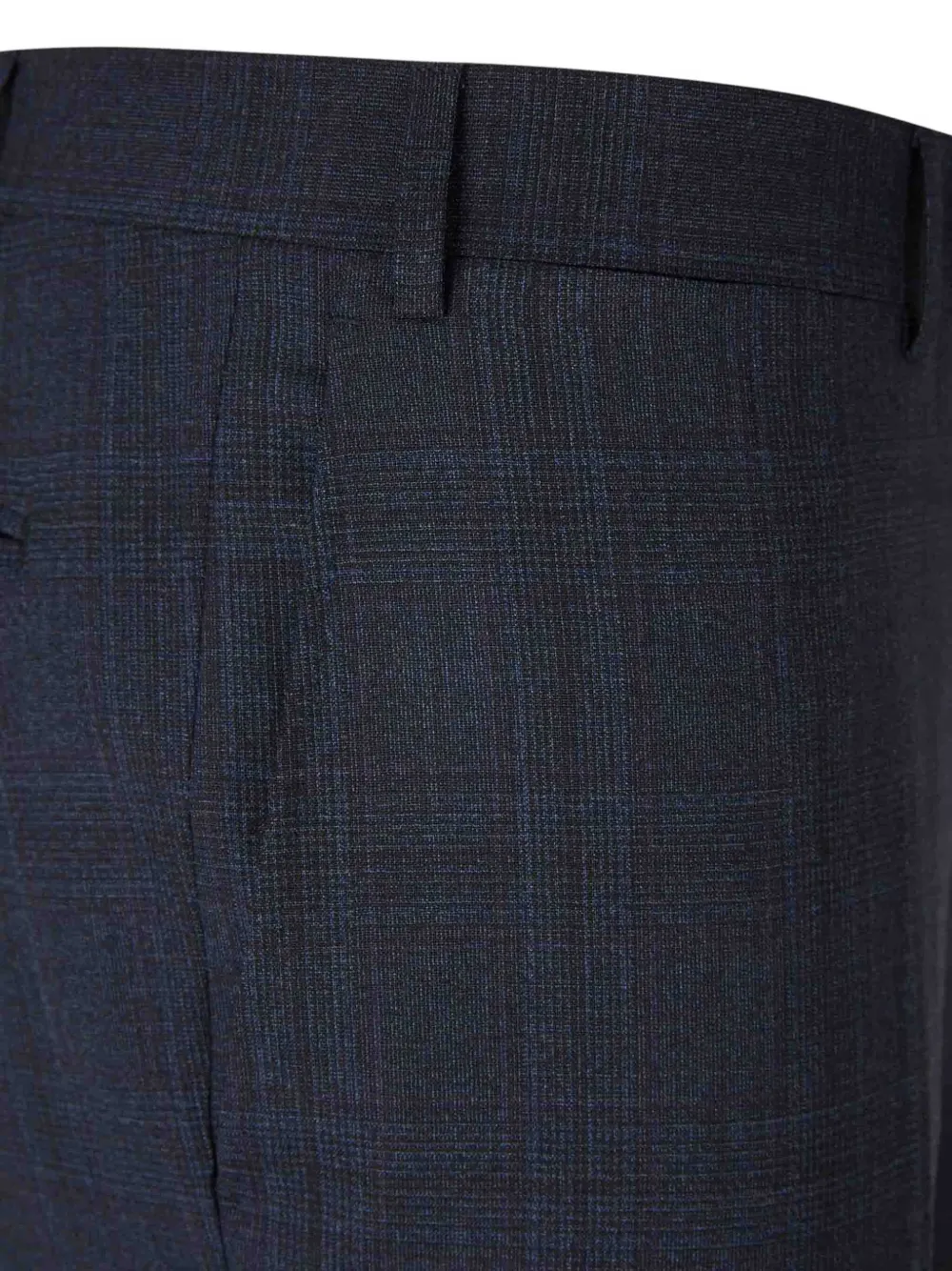 Canali Geruit pak Blauw