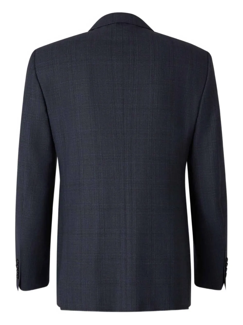 Canali Geruit pak Blauw