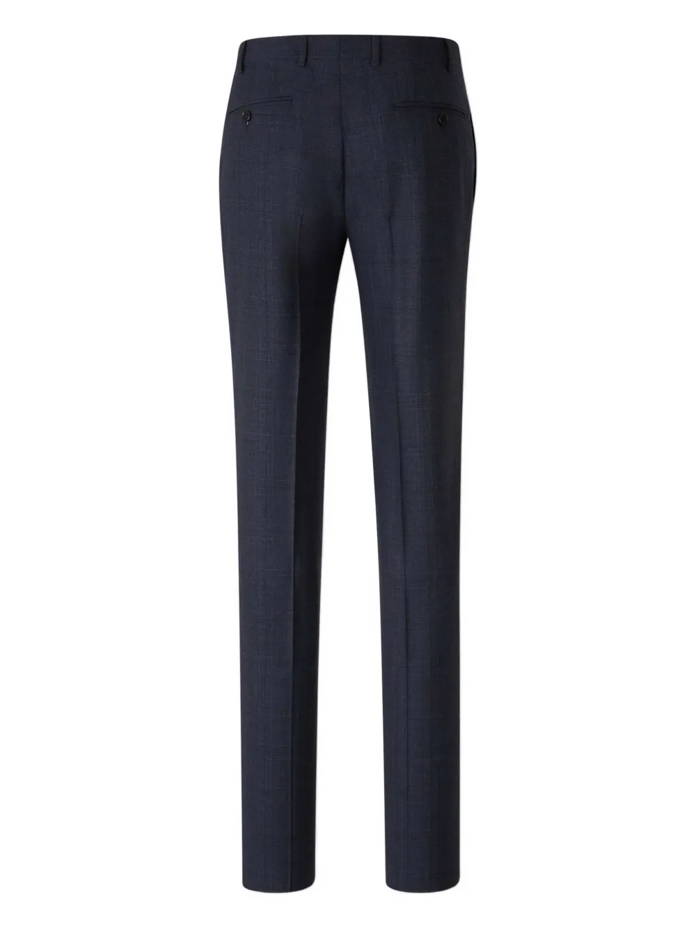 Canali Geruit pak Blauw