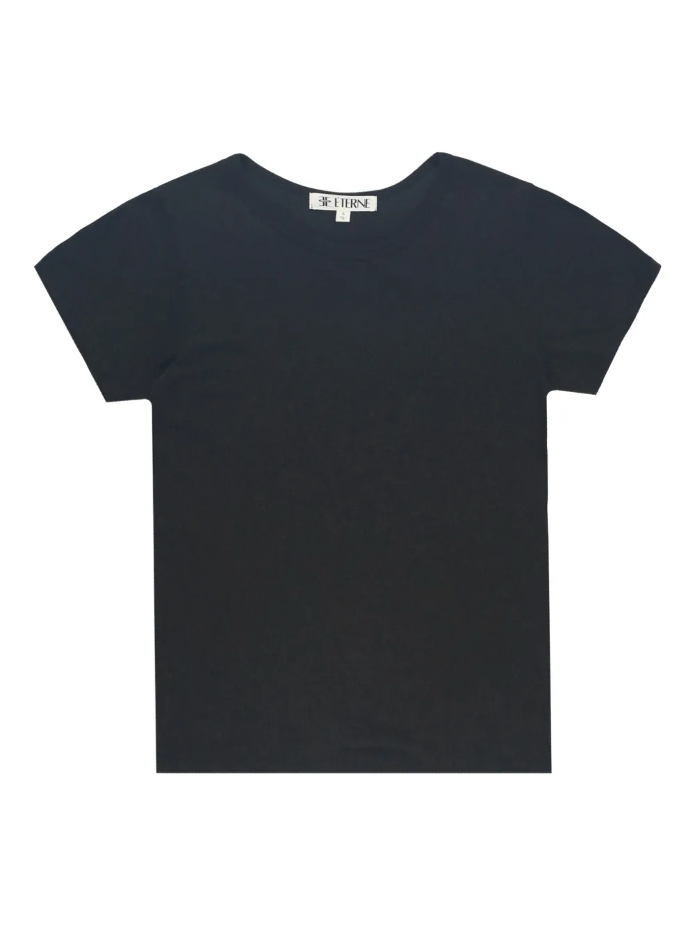 ETERNE crewneck short-sleeve t-shirt | Black | Image 1
