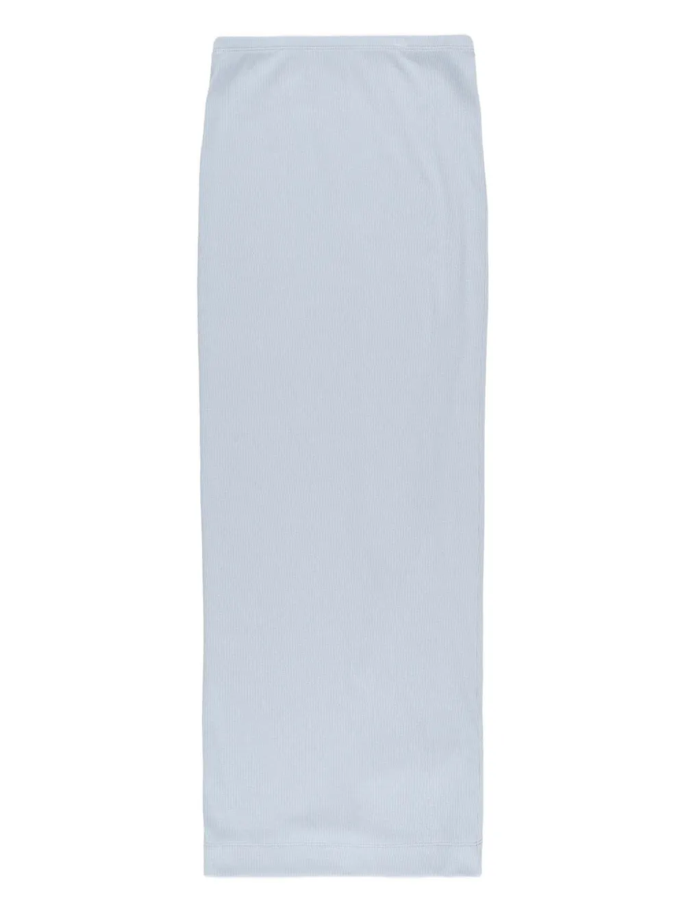 ETERNE Emma geribbelde maxi-rok Blauw