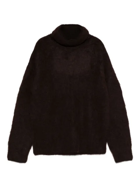 Uma Wang turtleneck fluffy sweater