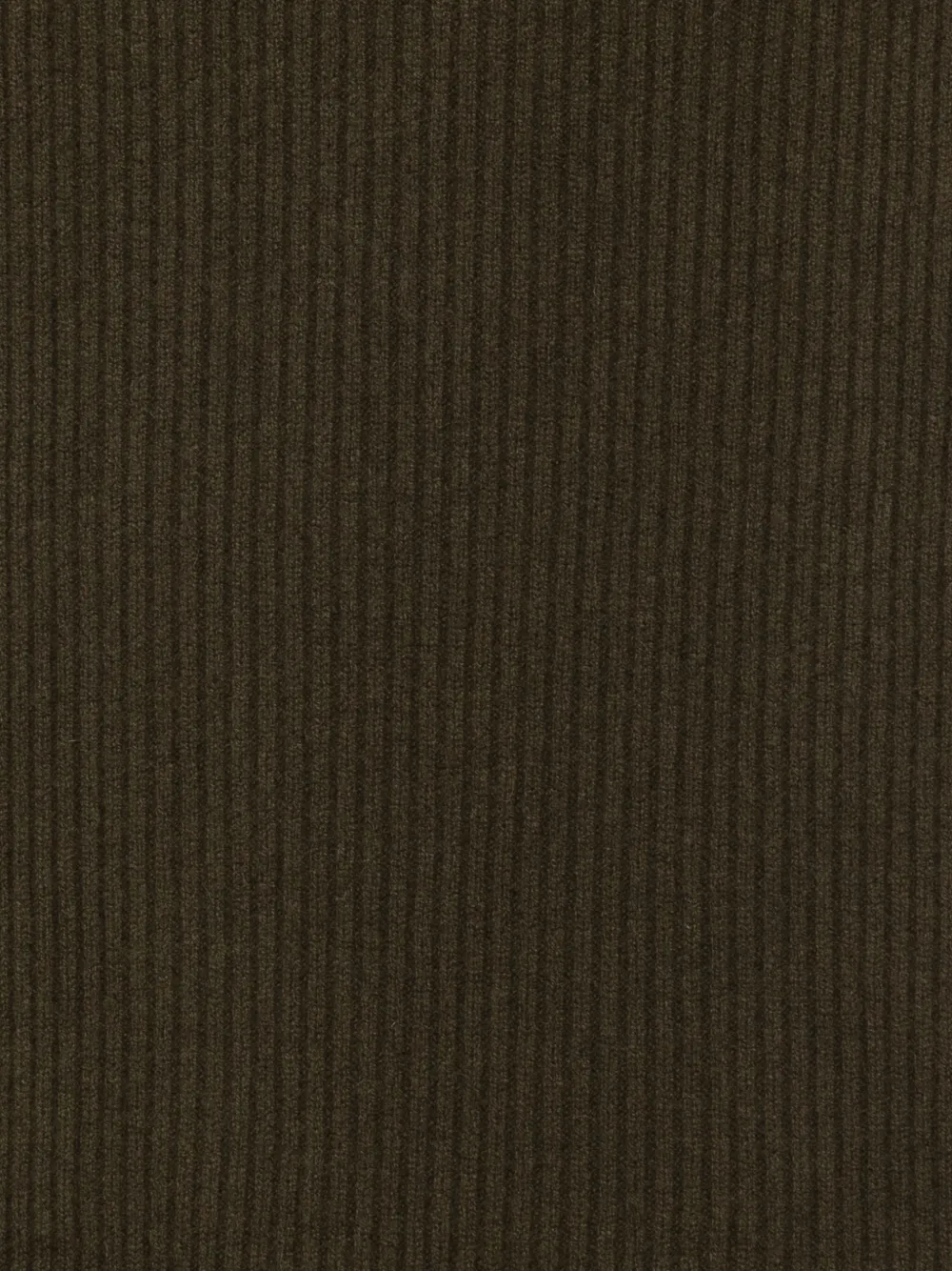 Uma Wang ribbed frayed-edge scarf - Groen