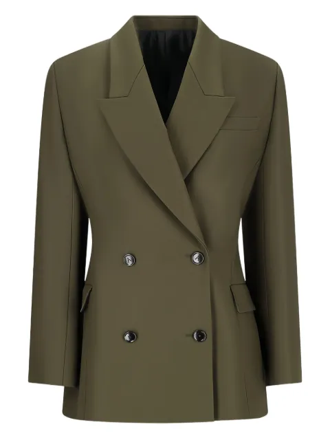 Alaïa double-breasted long-sleeve jacket