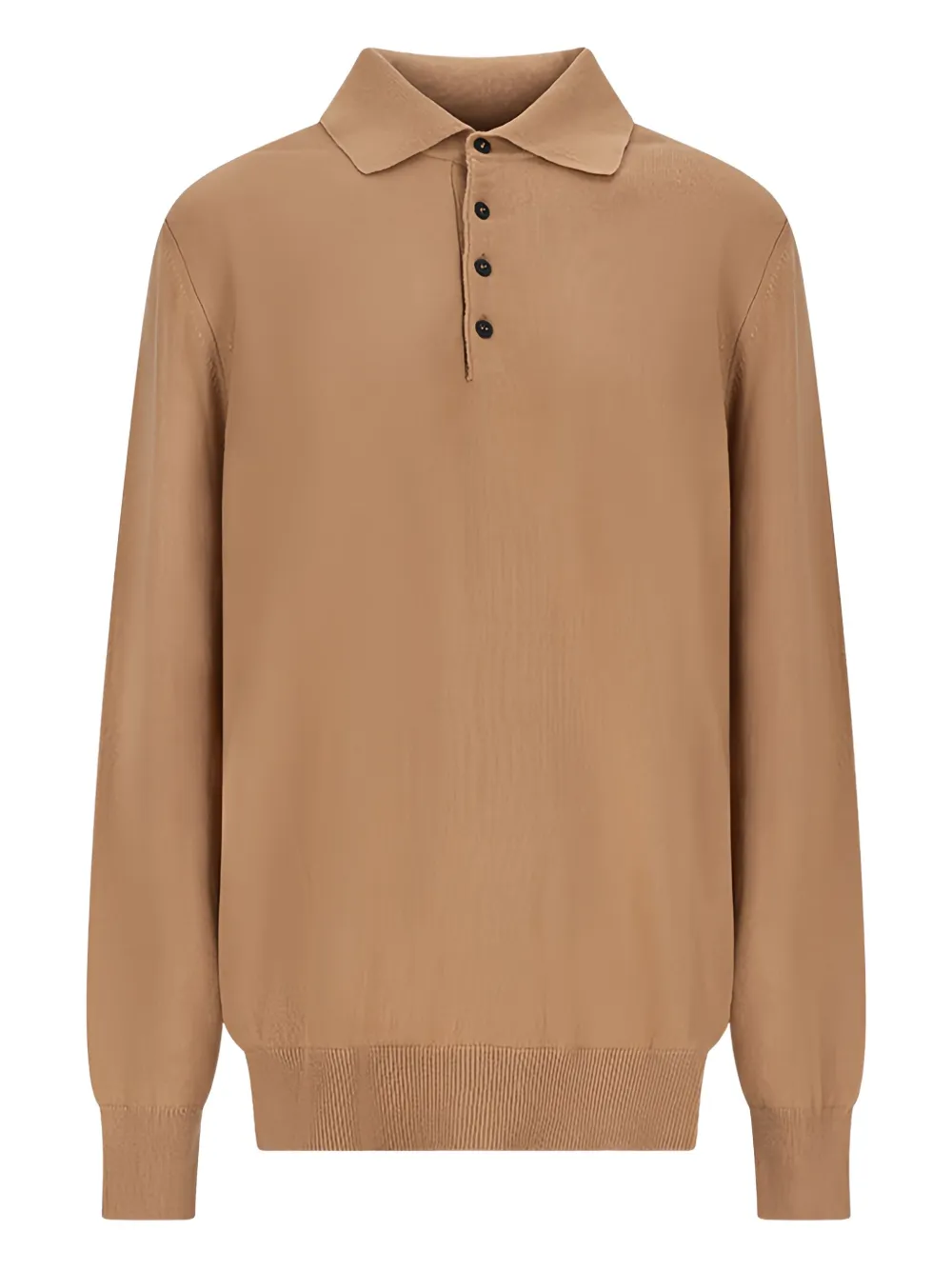 Canessa Polo-neck Sweater In Brown
