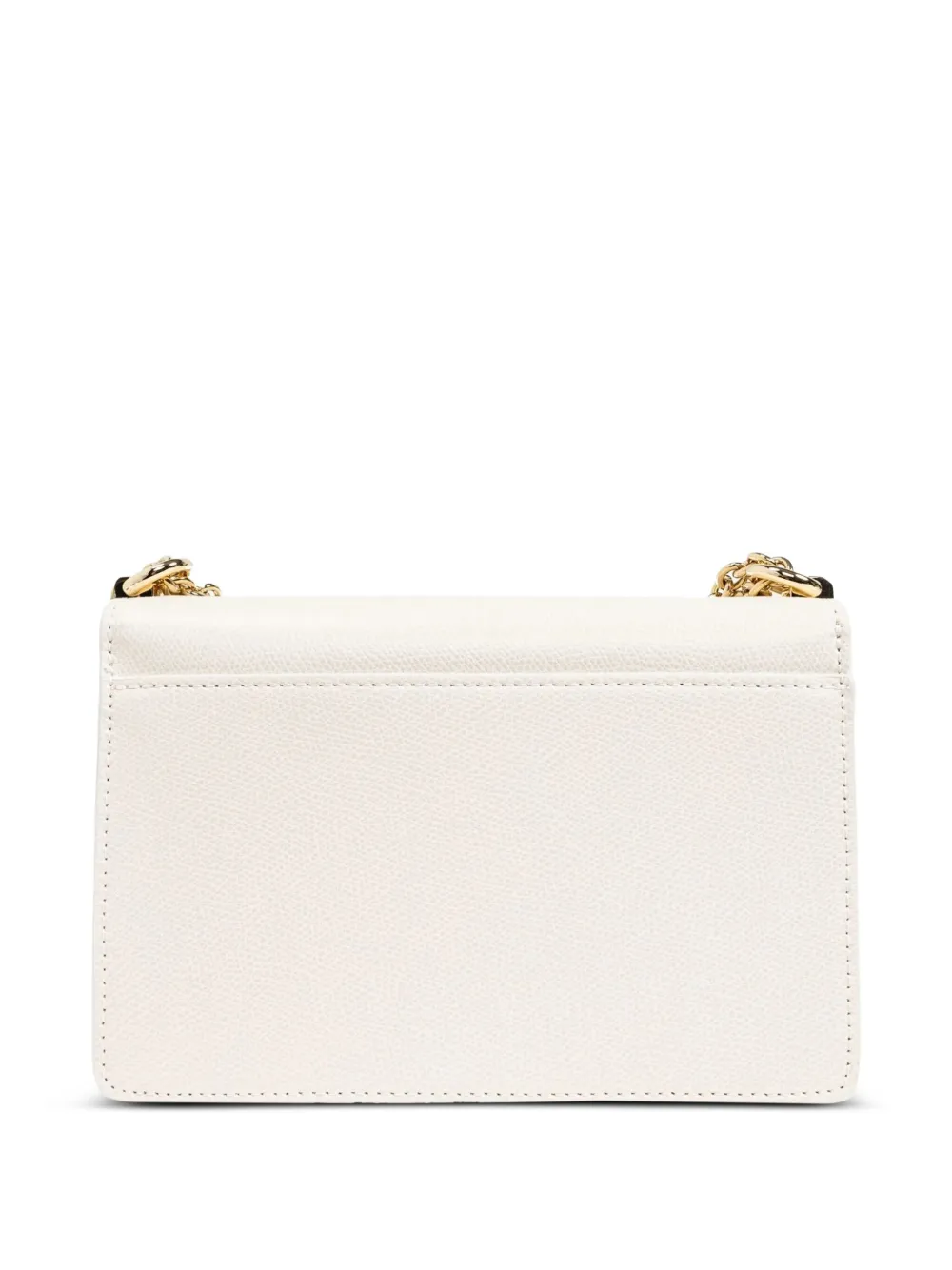 Furla mini 1927 chain-strap flap shoulder bag - Wit
