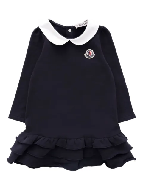 Moncler Enfant vestido con volantes