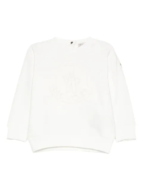 Moncler Enfant embroidered-logo sweatshirt
