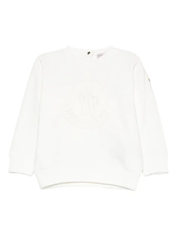 Moncler Enfant ロゴ スウェットシャツ | ホワイト | FARFETCH JP Moncler Enfant ロゴ スウェットシャツ | ホワイト | FARFETCH JP