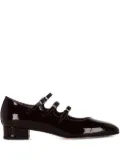 Carel Paris Ariana patent leather Mary Janes ballet flats - Brown