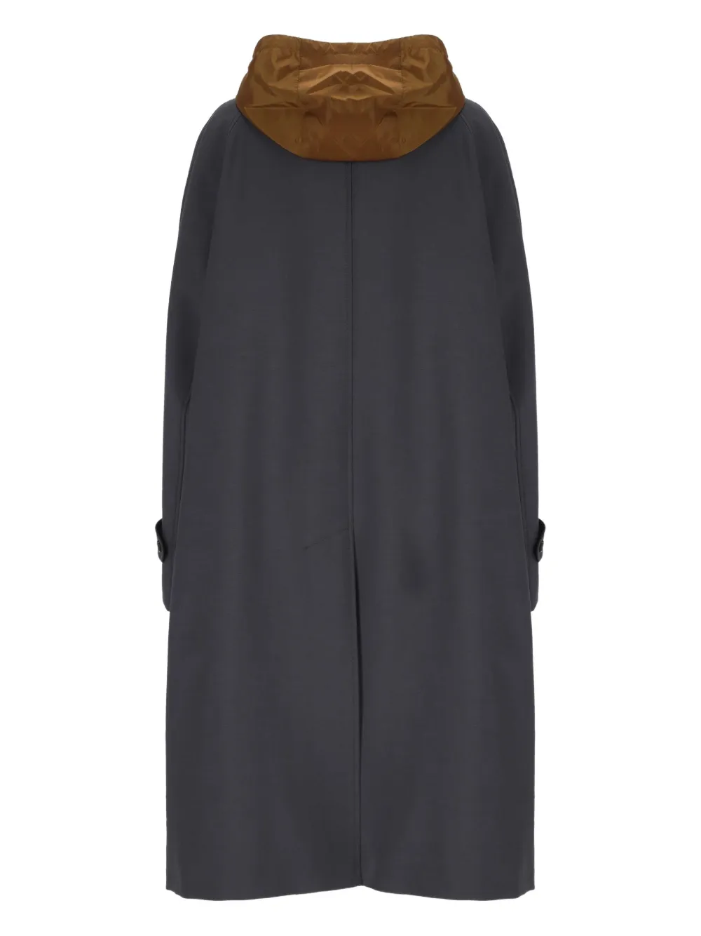 Miu Miu Jas met capuchon en knopen - Zwart