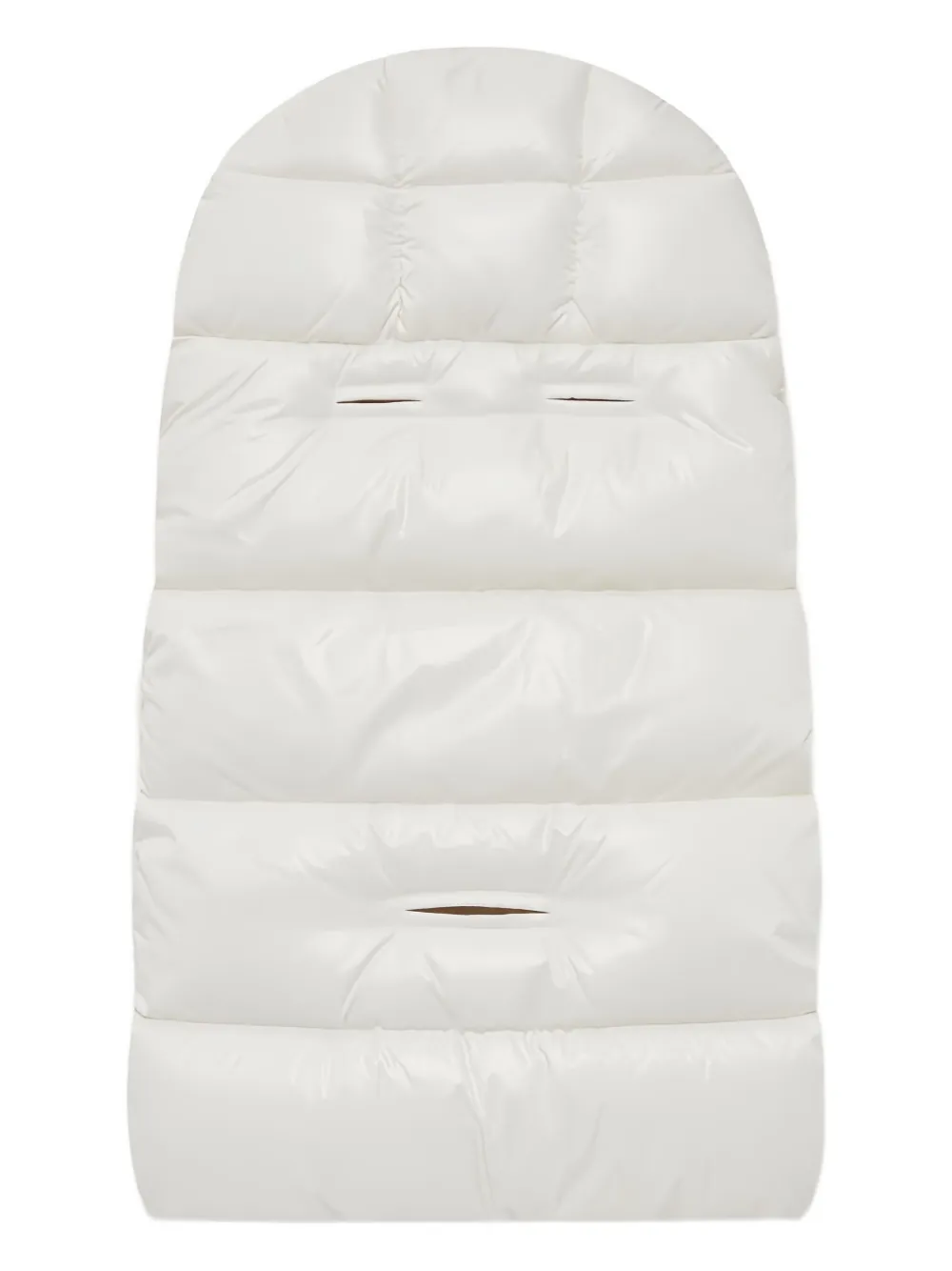 Moncler Enfant Gewatteerde slaapzak met capuchon Wit