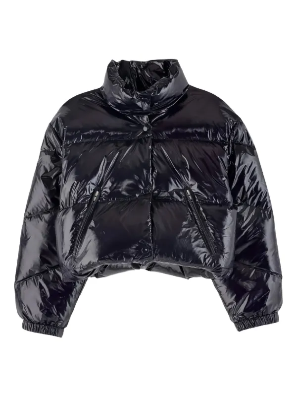 Bellerose Kids high-shine Puffer Jacket Black FARFETCH KW