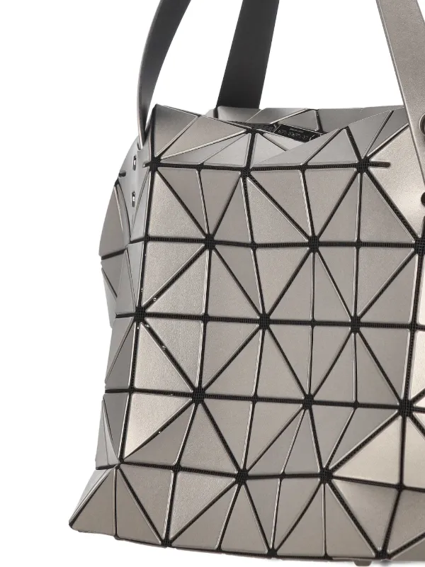 BAO BAO ISSEY MIYAKE グレー ハンドバッグ