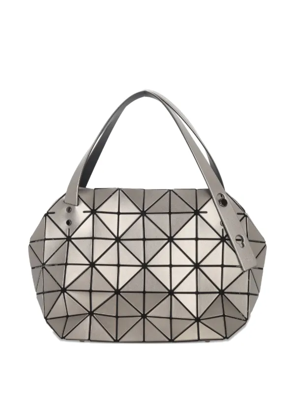 BAO BAO ISSEY MIYAKE グレー ハンドバッグ