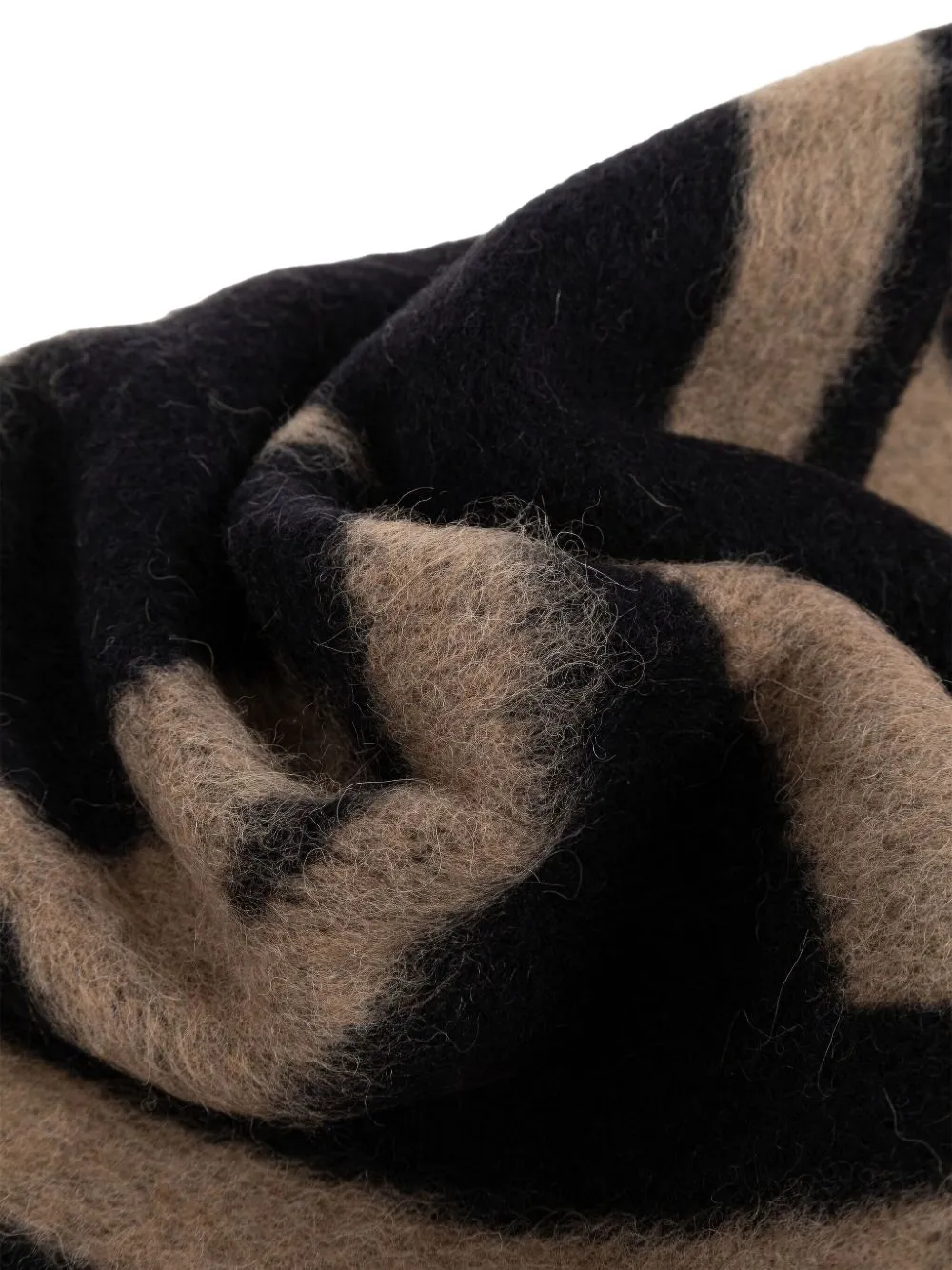 Alexander McQueen logo-embellished scarf Zwart