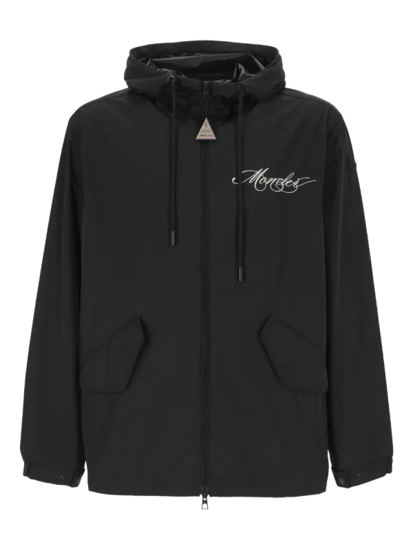 MONCLER フーデッドジャケット ブラック M Moncler フーデッド ジャケット | ブラック | FARFETCH JP