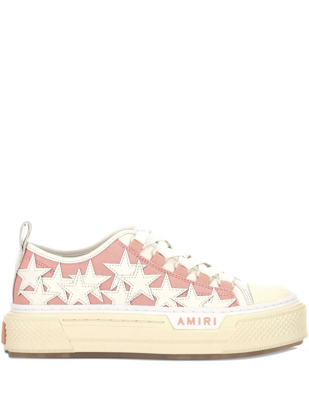 AMIRI star-print platform sneakers Pink