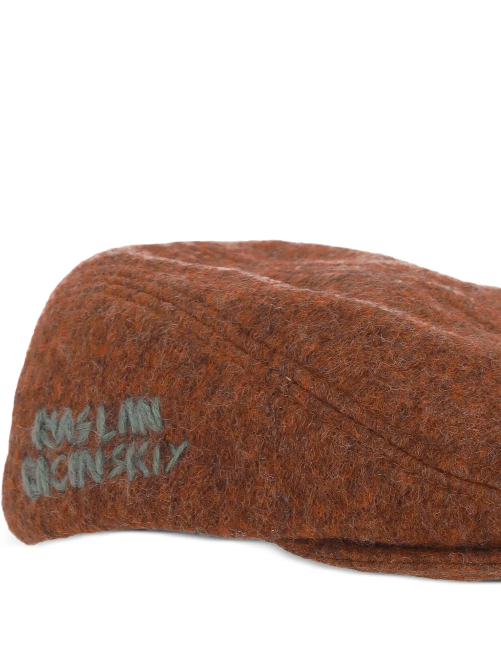 Ruslan Baginskiy Baret met geborduurd logo - Bruin