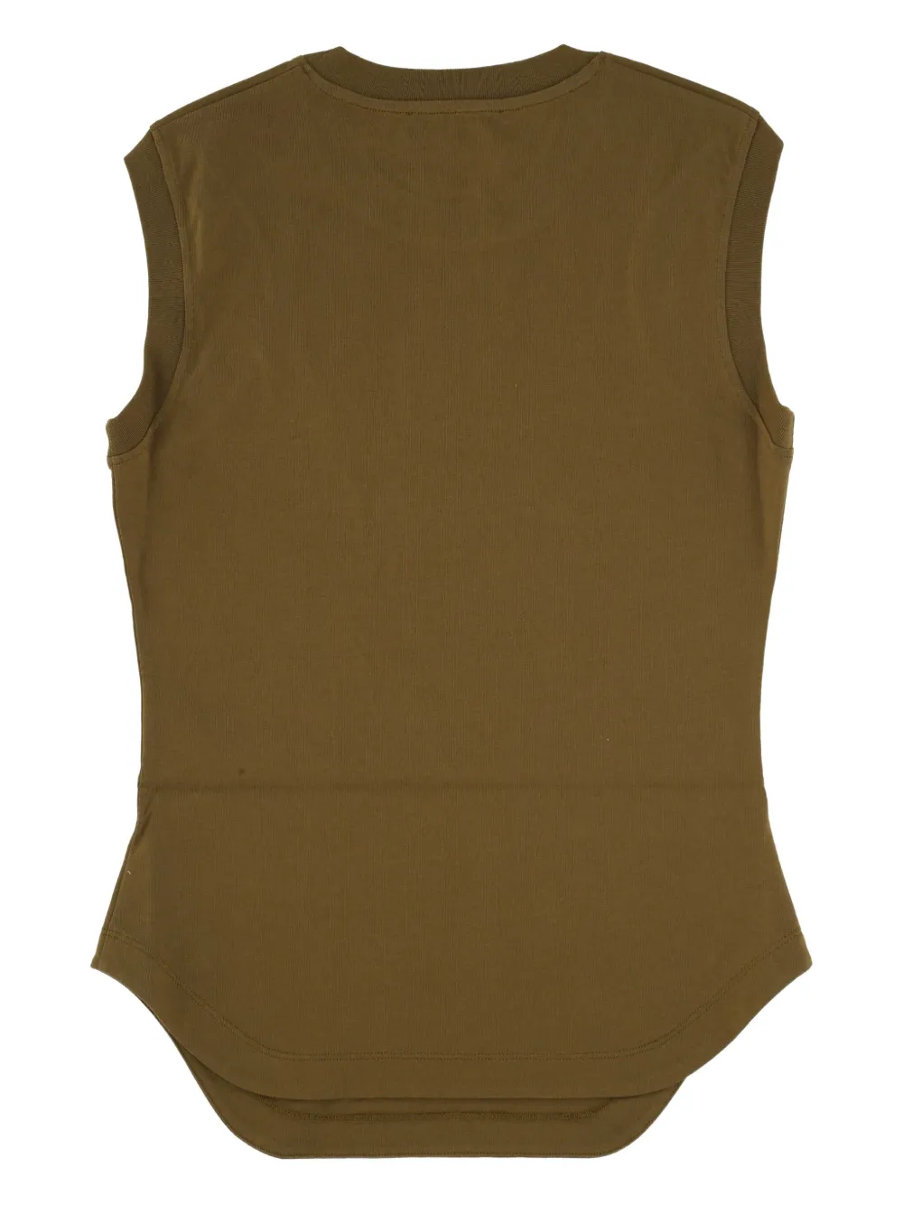 The Attico Mouwloze top Groen