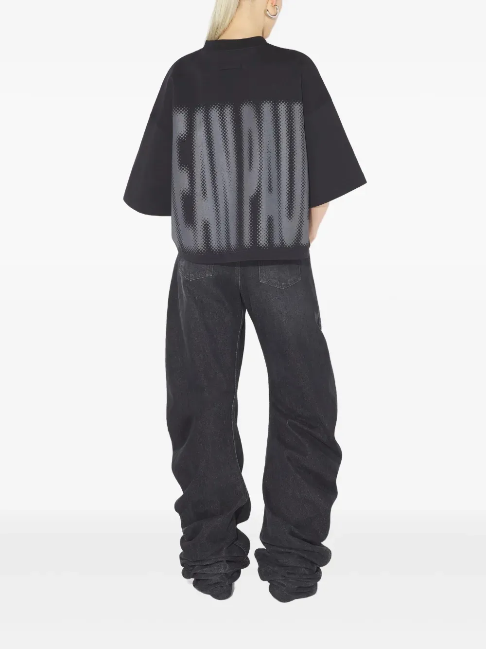 Jean Paul Gaultier T-shirt met logoprint Zwart