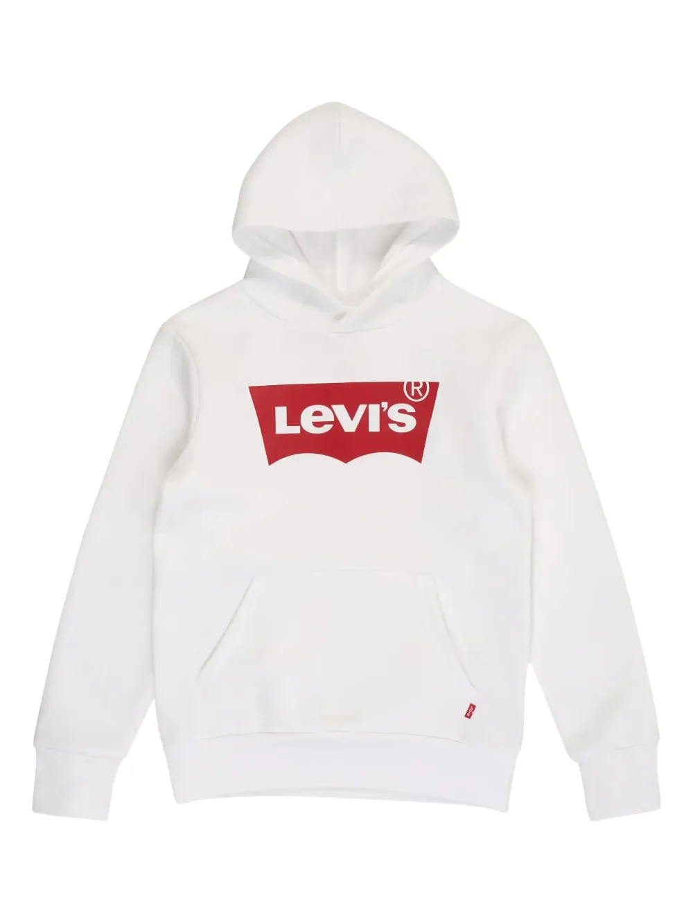Levi's Logo-printed Hoodie In White