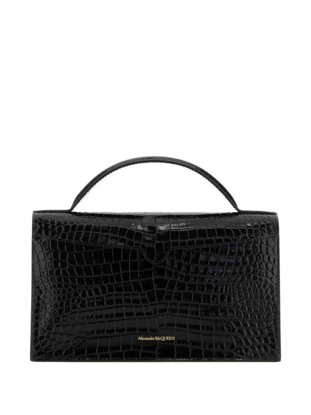 Alexander McQueen Shopper verfraaid met doodskop - Zwart