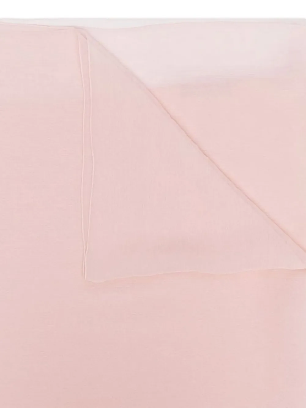 Alberta Ferretti chiffon scarf - Roze