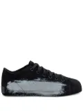 Y-3 Nizzastar LQ paint-splatter sneakers - Black