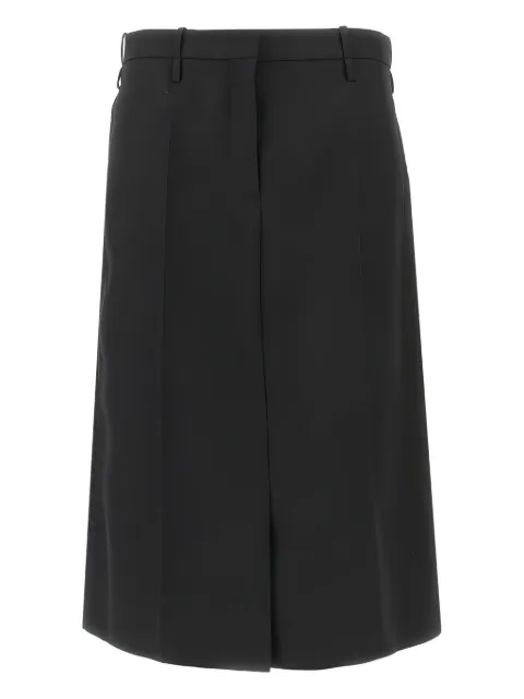 Jil Sander pleated midi skirt