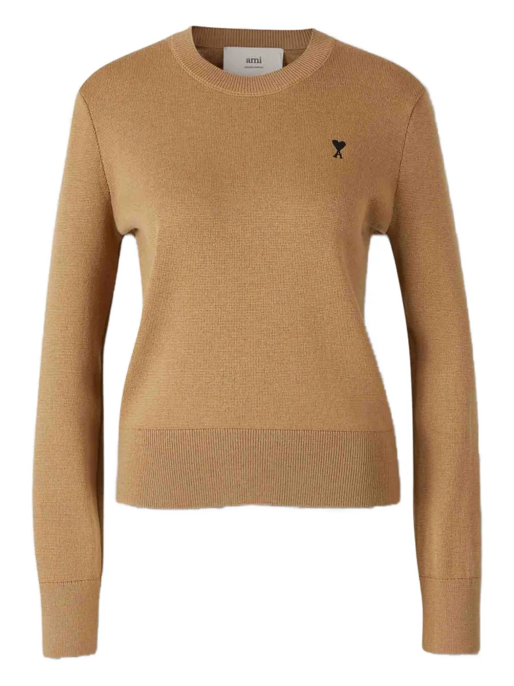 AMI Paris Ami de Coeur sweater Bruin