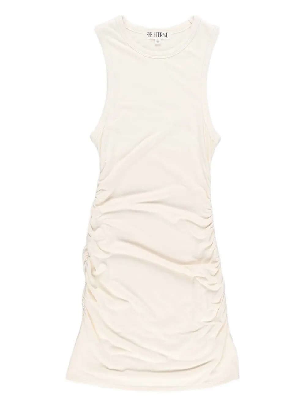 ETERNE Abito corto con arricciatura - Toni neutri