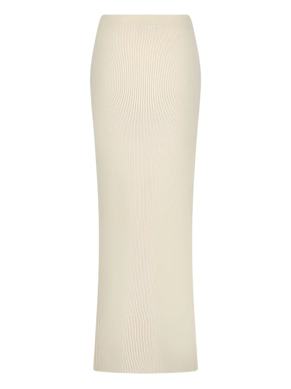 Canessa ribbed skirt - Beige
