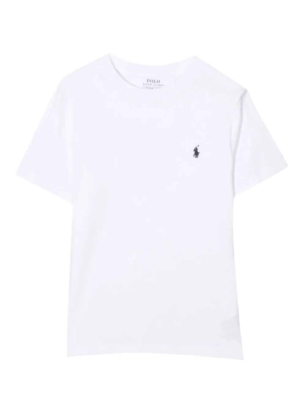 POLO RALPH LAUREN KIDS T-shirt met geborduurd logo 035WHITE