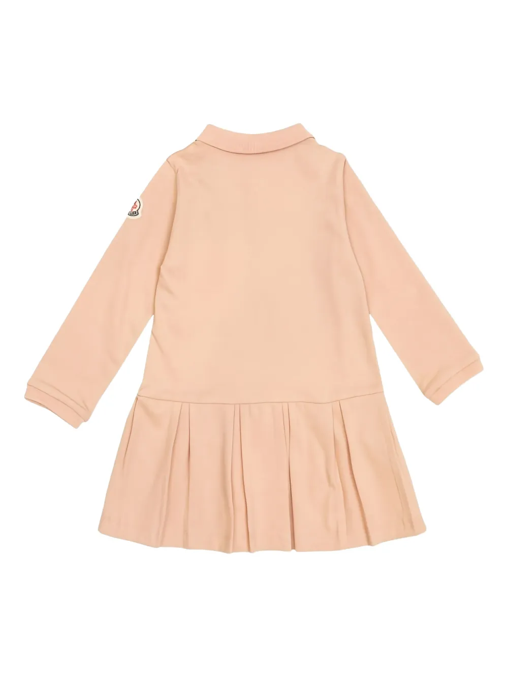 Moncler Enfant Geplooide polojurk Roze