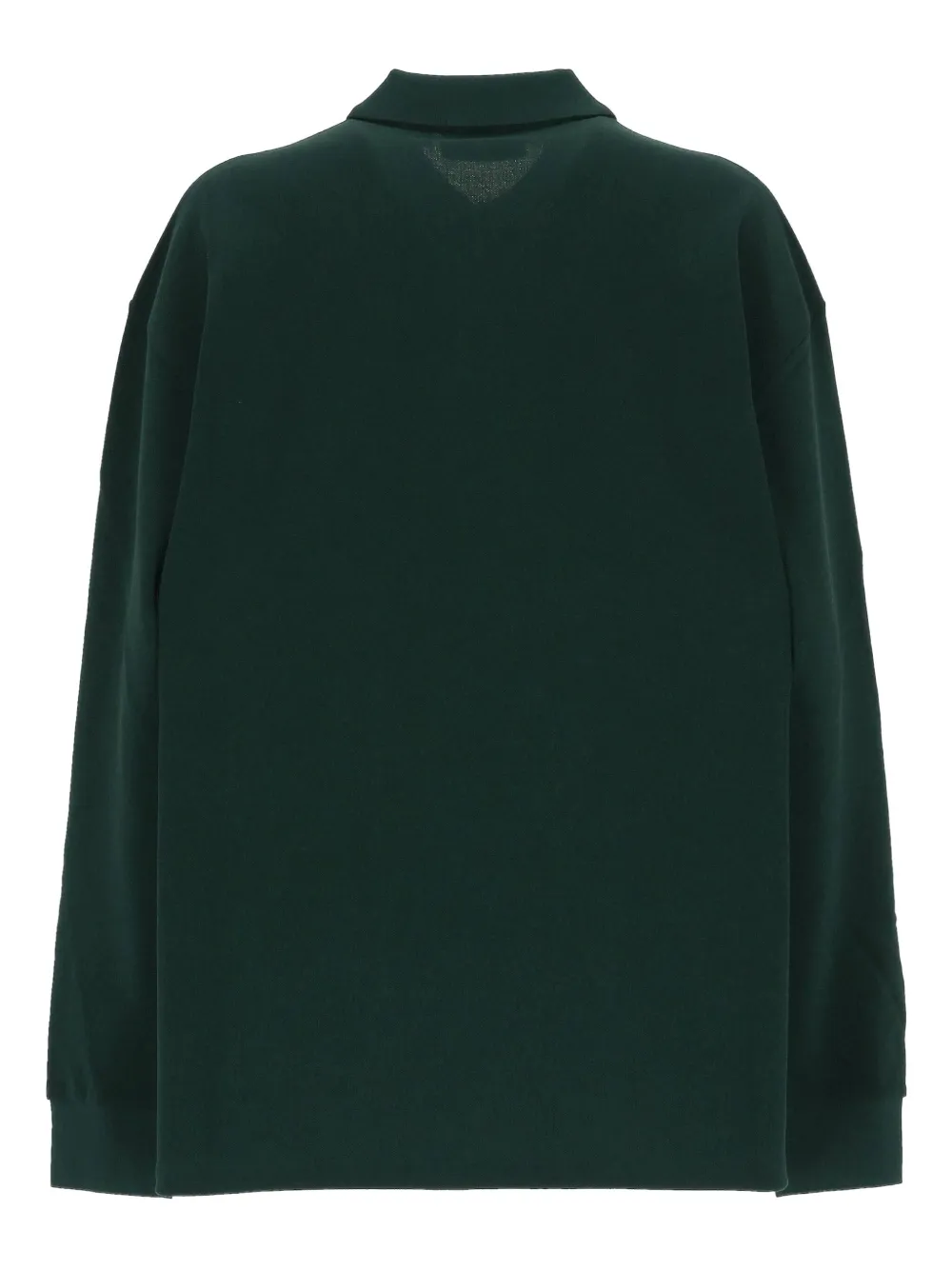 Miu Miu Poloshirt met geborduurd logo - Groen