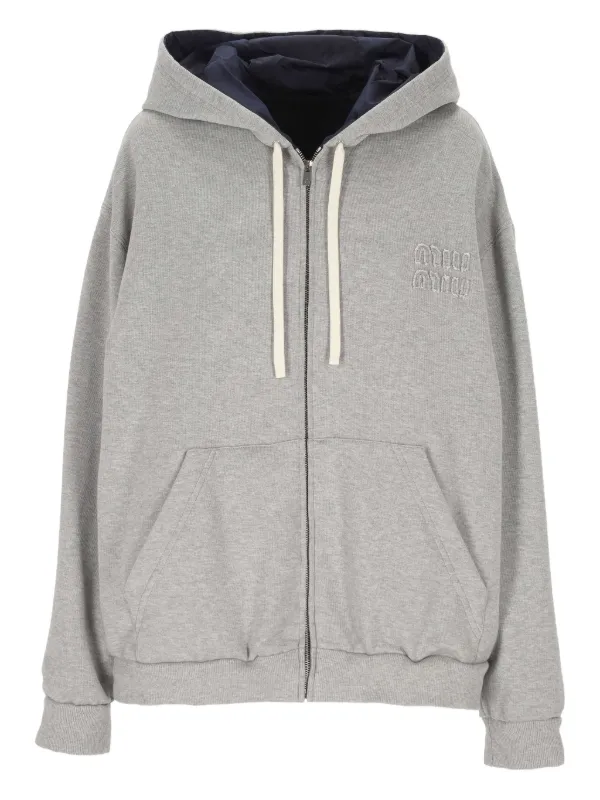 トップス miumiu zip-up hoodie 31082420_60161907_600.jpg