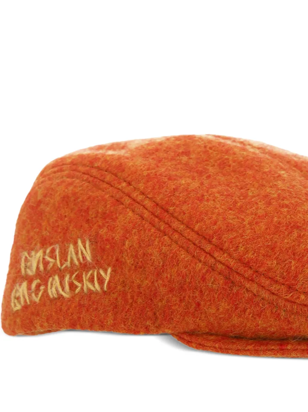 Ruslan Baginskiy Baret met geborduurd logo - Oranje