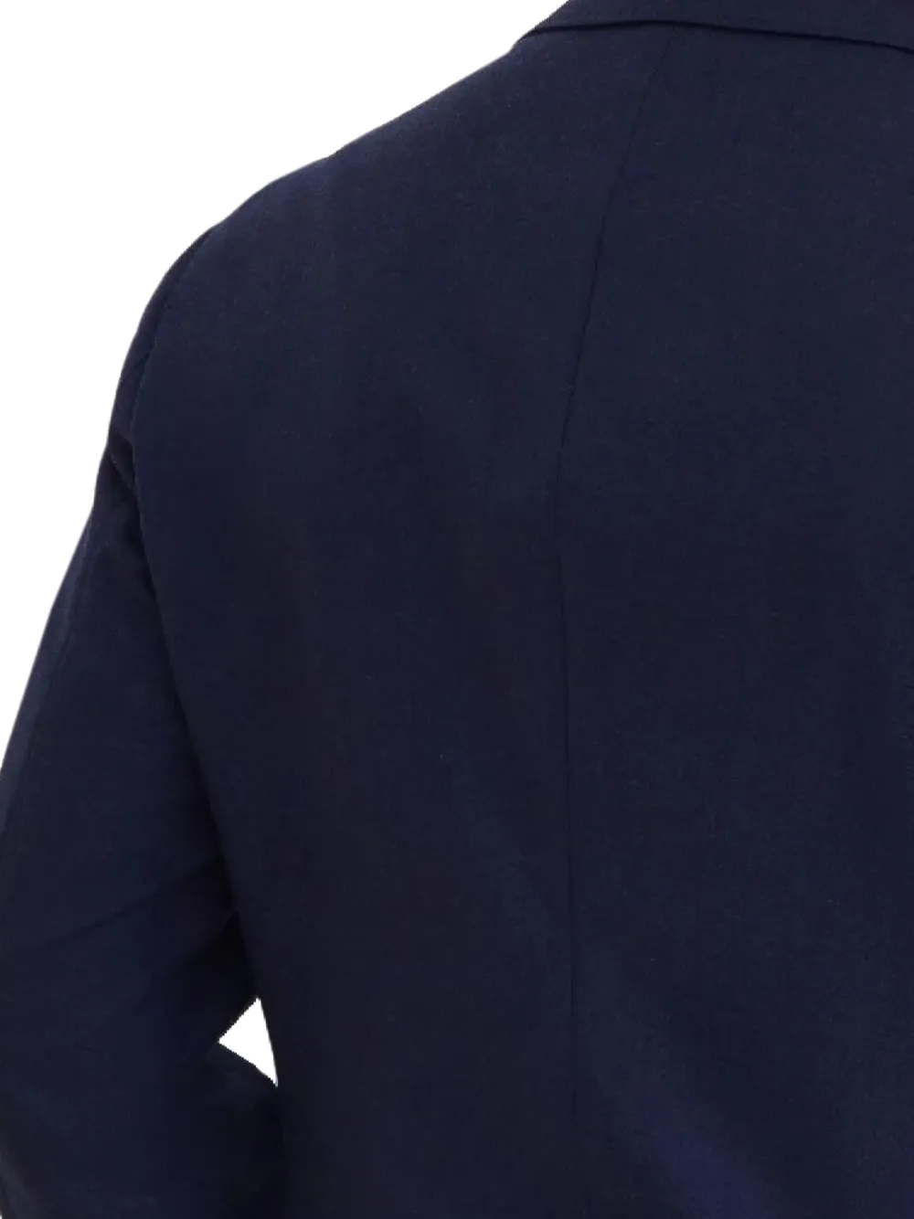 Brunello Cucinelli Wollen jack met twee knopen Blauw