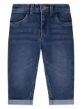 Levi's Kids cuffed elasticated jeans - Blue