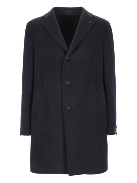 Tagliatore button-fastening cashmere coat