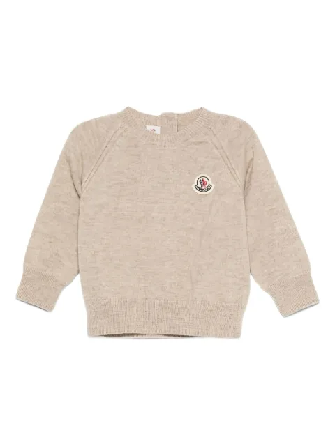 Moncler Enfant Pullover mit Raglanärmeln