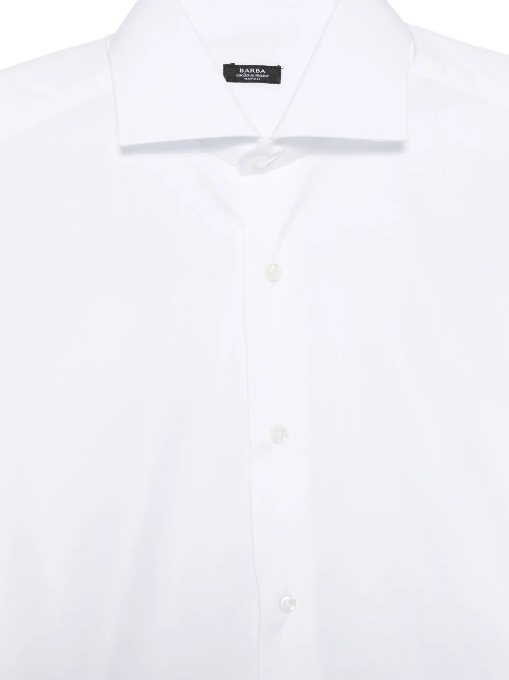 Barba Napoli Button-cuff Shirt In White