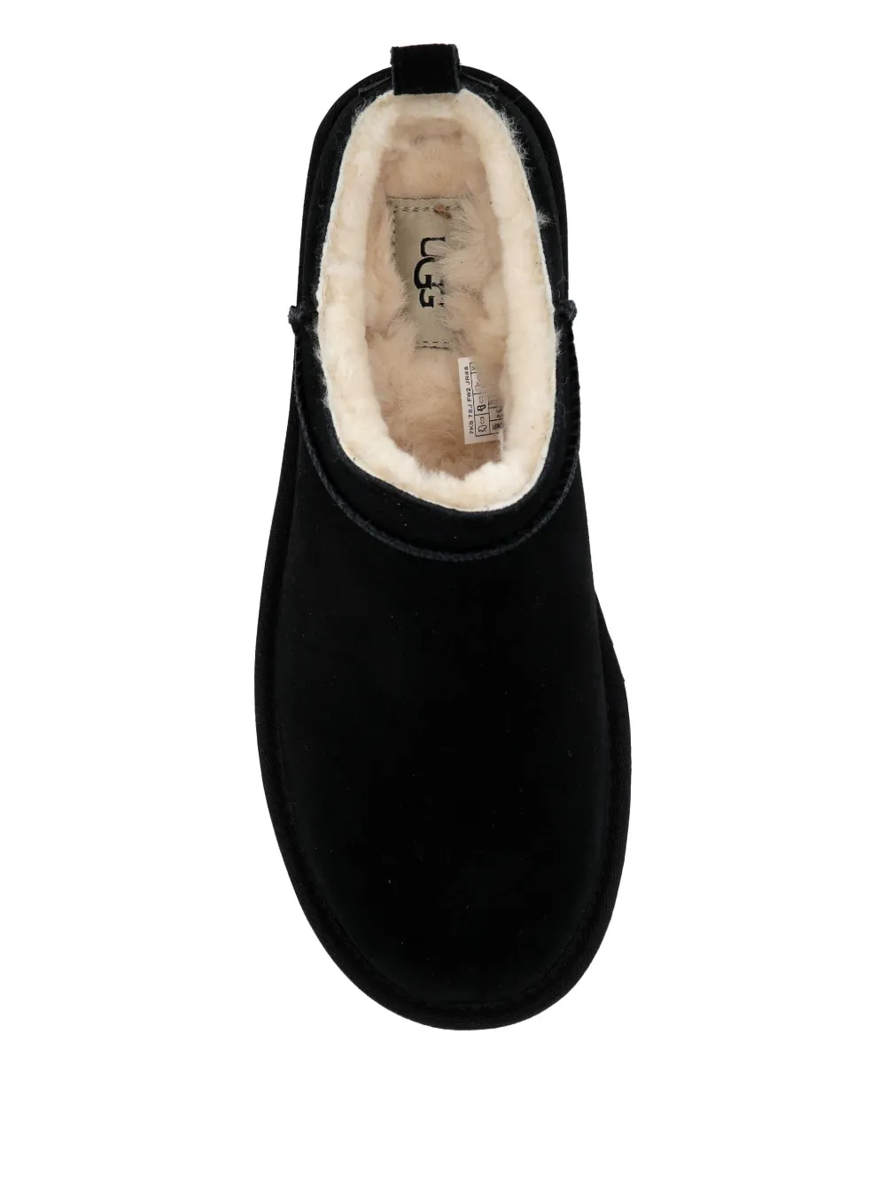 UGG Classic Micro suede boots Black