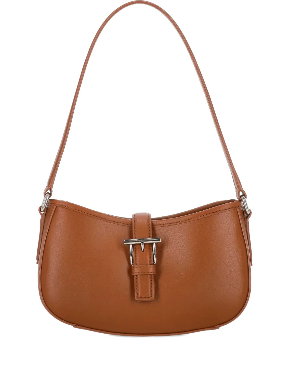 Alexander McQueen Kleine T-Bar schoudertas Bruin